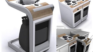 Range Kitchen Concept, for Mobile Cooking at Home